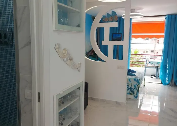 Monolocale Luna In Costa Adeje Cerca Del Mar * 플라야데라스아메리카스