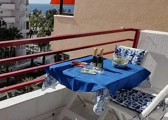 Monolocale Luna In Costa Adeje Cerca Del Mar דירה פלאייה דה לאס אמריקס